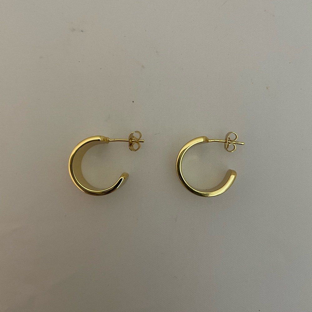 Elegant Gold Hoop Earrings